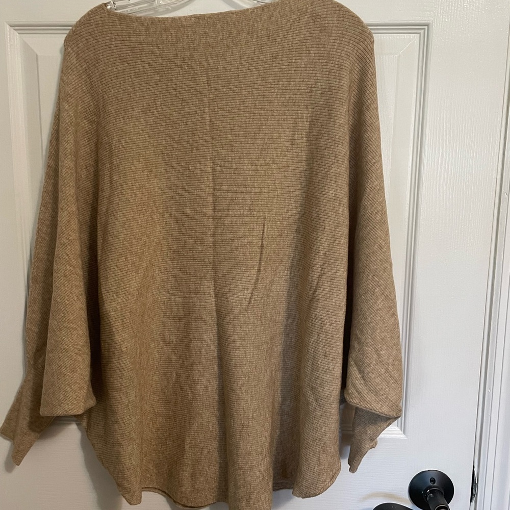 Kerisma Beige Ribbed Knit Top - Picture 2 of 3